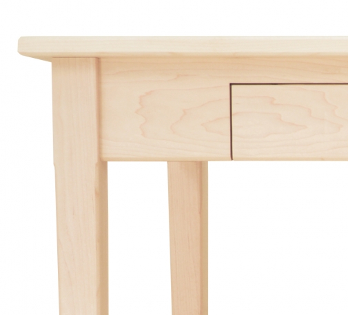 Shaker Desk with Pencil Drawer Maple Maple Corner Woodworks